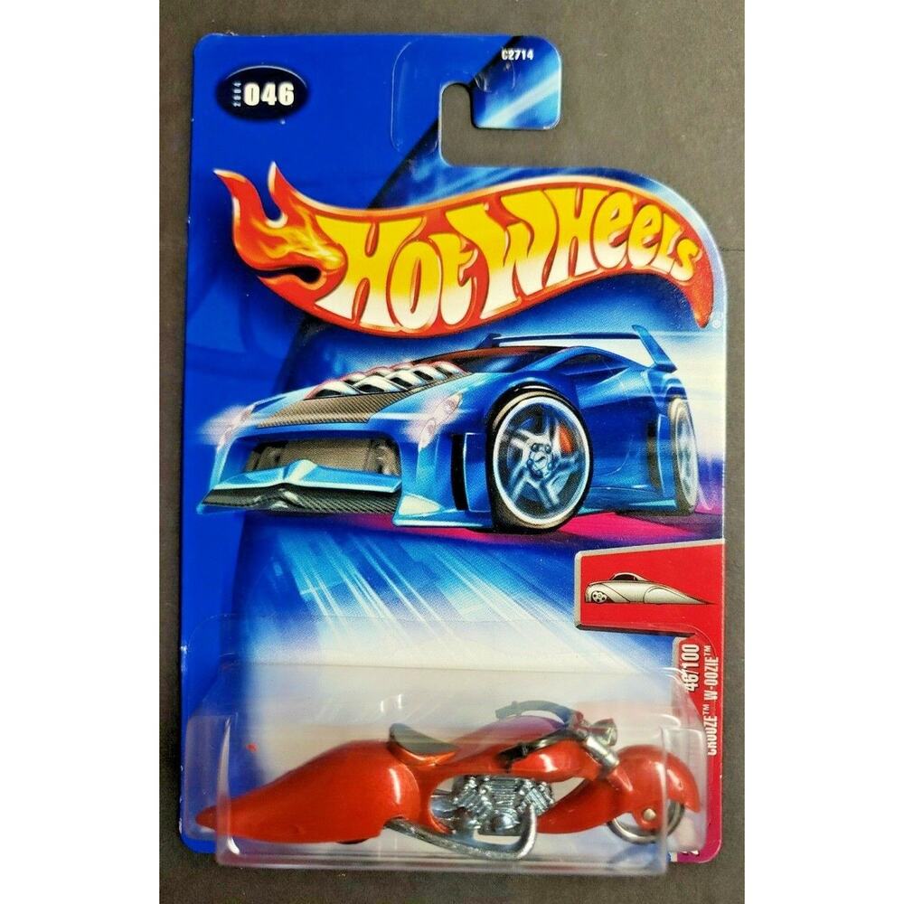 2004 Hot Wheels #46 Crooze W-Oozie Orange Variant w/Red 46/100 HW9